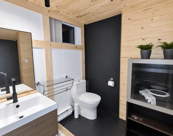 Salle de bain privée du gîte